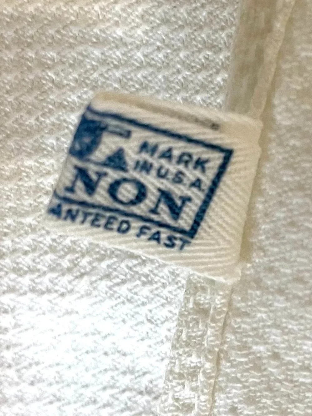 Vintage canon pair of embroidered Mr. & Mrs. Towels